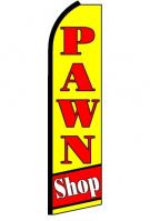 Pawn Shop Feather Flag 3\' x 11.5\'