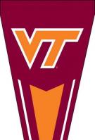 Virgina Tech Hokies Yard Pennant 34\