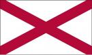 3\' x 5\' Alabama State High Wind, US Made Flag