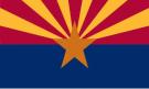 4\' x 6\' Arizona State High Wind, US Made Flag