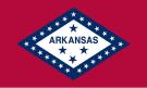 2\' x 3\' Arkansas State High Wind, US Made Flag