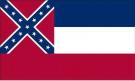 3\' x 5\' Mississippi State High Wind, US Made Flag