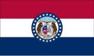 3\' x 5\' Missouri State High Wind, US Made Flag