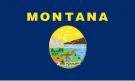 6\' x 10\' Montana State High Wind, US Made Flag