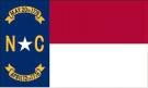 3\' x 5\' North Carolina State High Wind, US Made Flag