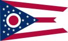 6\' x 10\' Ohio State High Wind, US Made Flag