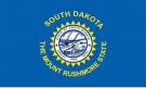 3\' x 5\' South Dakota State High Wind, US Made Flag