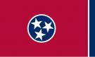 4\' x 6\' Tennessee State High Wind, US Made Flag