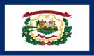 5\' x 8\' West Virginia State High Wind, US Made Flag