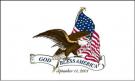 3\' x 5\' God Bless America US Made, High Wind Flag