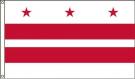 2\' x 3\' Dist. Of Columbia High Wind, US Made Territorial Flag