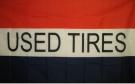 Used Tires Message Flag