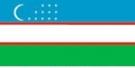 2\' x 3\' Uzbekistan flag