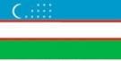 2\' x 3\' Uzbekistan flag