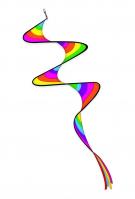 Rainbow Equality Curly Applique Windsock 12\