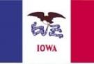 3\' x 5\' Iowa State Flag