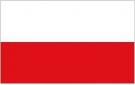 4\' x 6\' Poland High Wind, US Made Flag