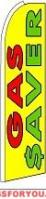 Gas $ave Feather Flag 2.5' x 11.5'