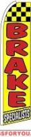 Brake Specialists Feather Flag 2.5' x 11.5'