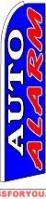 Auto Alarm (Sideways) Feather Flag 2.5' x 11.5'