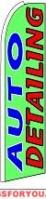 Auto Detailing (Sideways) Feather Flag 2.5' x 11.5'