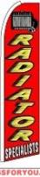 Radiator Specialists (Image) Feather Flag 3\' x 11.5\'