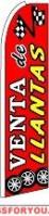 Venta De Llantas Feather Flag 2.5\' x 11.5\'