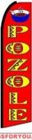 Pozole Feather Flag 2.5' x 11.5'