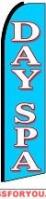 Day Spa Feather Flag 2.5' x 11.5'