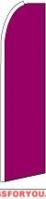 Solid (Purple) Feather Flag 2.5\' x 11.5\'