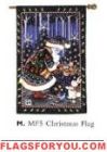 Christmas House Flag
