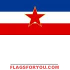 2\' x 3\' Yugoslavia High Wind, US Made Flag