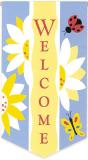 Sunflower Welcome House Flag