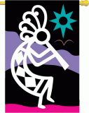 Kokopelli House Flag