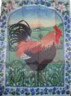 Rooster Garden Flag